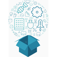 创意PPT信息图形矢量元素