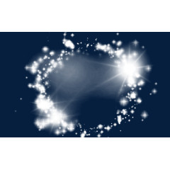 圆圈光的效果元素