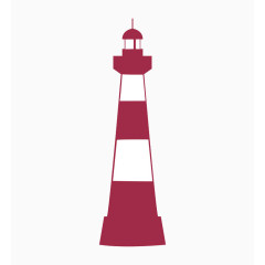 简洁卡通高楼大厦城堡素材