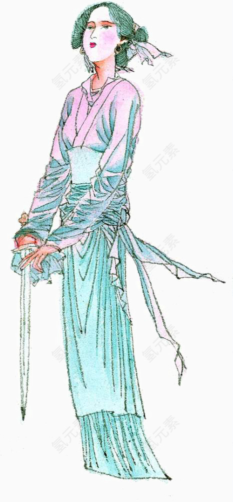 古代女子