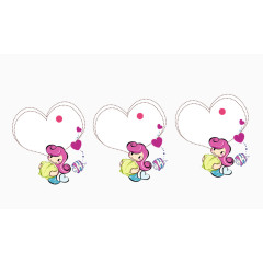 创意卡通美人鱼优惠券