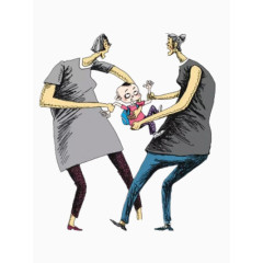 婆婆和媳妇抢孩子