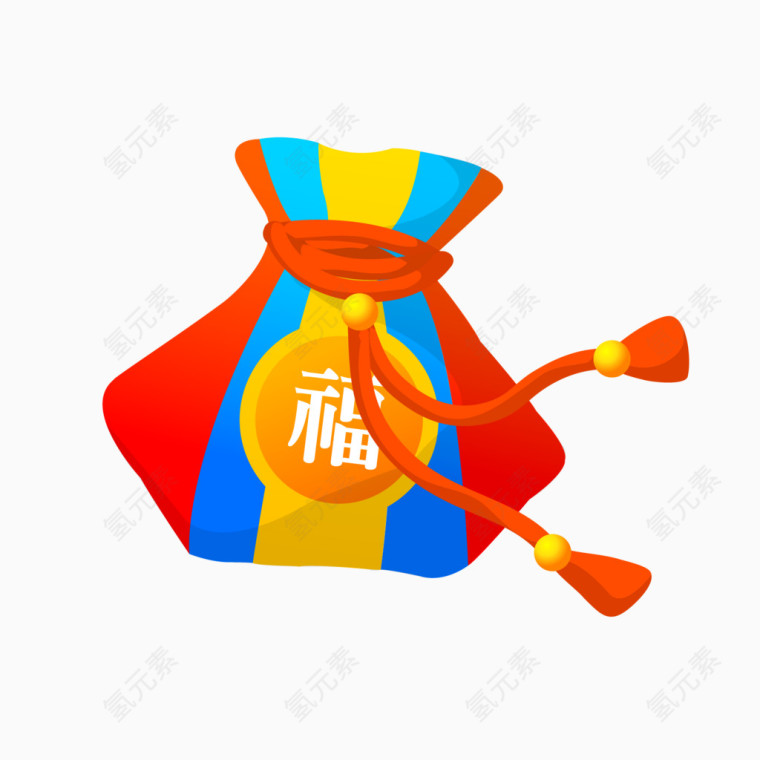 彩色福袋