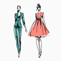 手绘时装