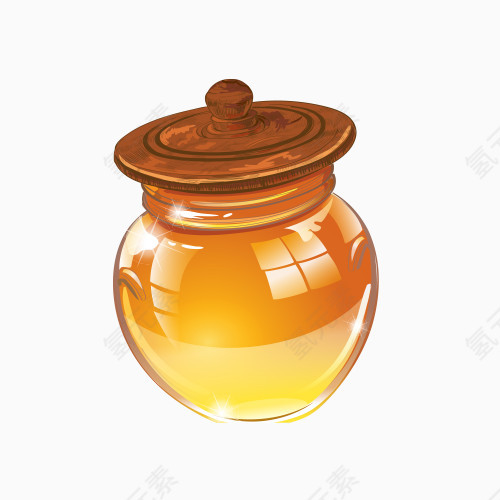 卡通小蜜罐