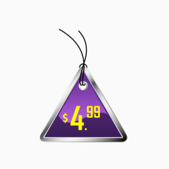 吊坠紫色png免费素材矢量