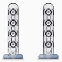 Harman Kardon SoundSticks二只扬声器图标