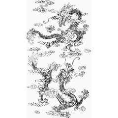 中国风古典龙纹