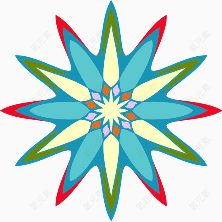 花纹矢量素材