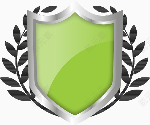 绿色盾牌