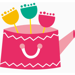 水壶 养花水壶 彩色水壶