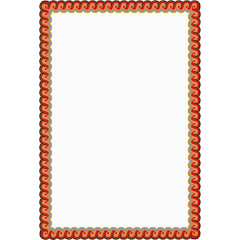 民族风矩形边框