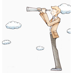 小清新人物插画