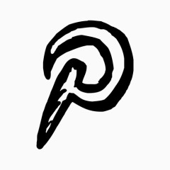 销Pinterest保存社会快乐的图标1部分：社交媒体和通信