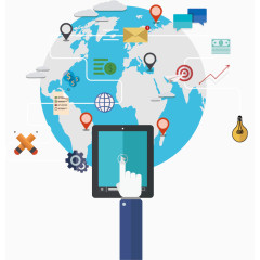 矢量互联网元素