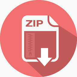 邮政编码Flat-File-Type-icons