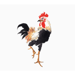 十二生肖水墨画素材