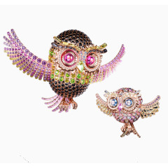 彩色水钻啄木鸟