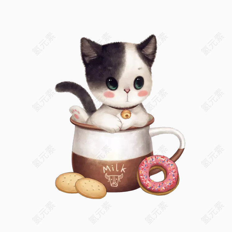 可爱的小猫