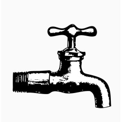 手绘水龙头