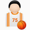 篮球运动体育人