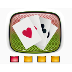 矢量砝码扑克牌