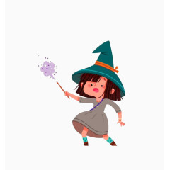 卡通女巫