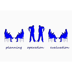 工作打扫的人物