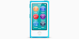 苹果蓝色iPod纳米产品苹果产品