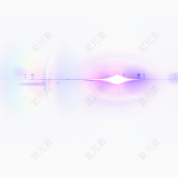 紫色梦幻科技光感