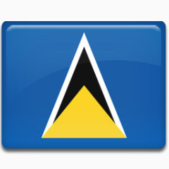 圣露西娅国旗All-Country-Flag-Icons