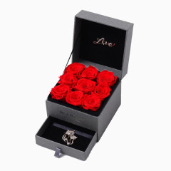 定制玫瑰花礼盒