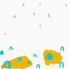 小清新水彩画