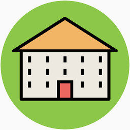 手绘施工图片卡通建筑素材