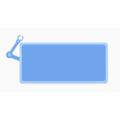 矢量商品展示框底框