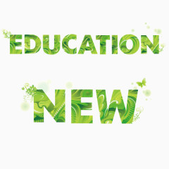 春天 绿色 字母