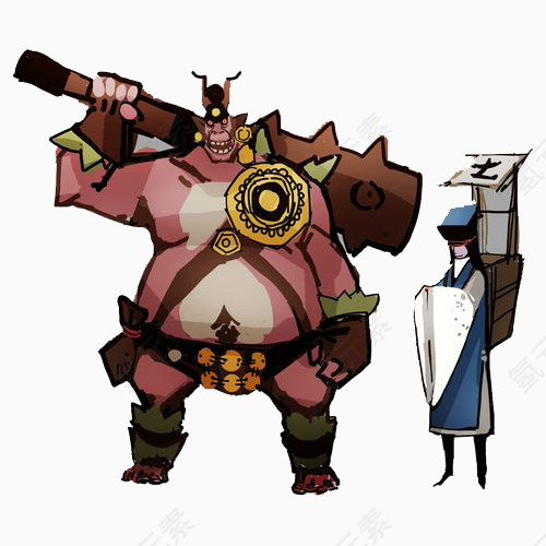 游戏人设力士和术士