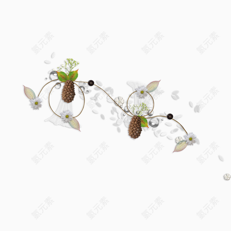 浪漫花纹
