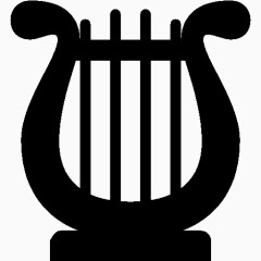 音乐七弦琴图标
