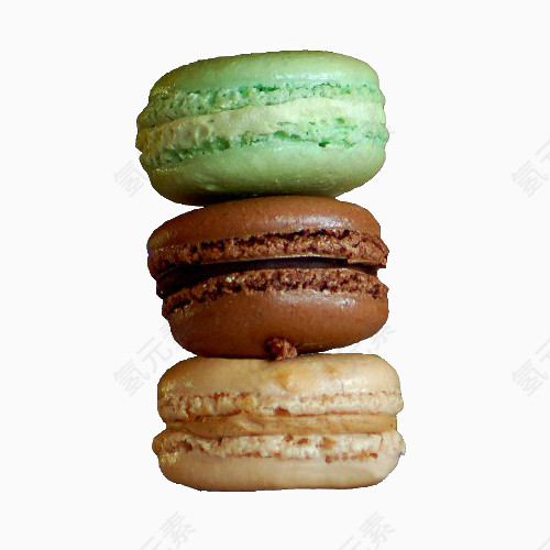 彩色马卡龙饼干