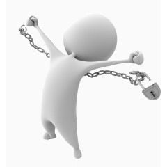 挣脱枷锁的小人