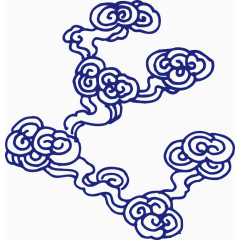 青花瓷花纹祥云