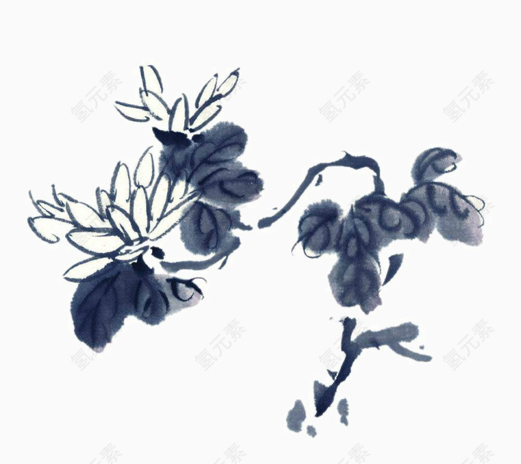 写意花草