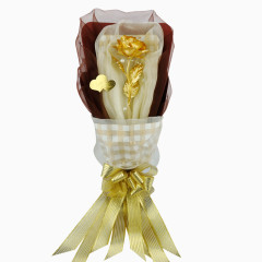 金玫瑰花束24k金箔