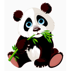 卡通熊猫