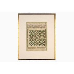 卡通无框画图片中堂画剪影