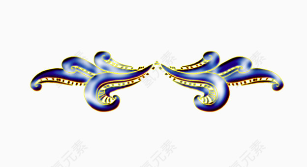 章鱼风格边框素材