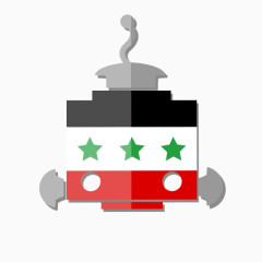 BOT国旗智商伊拉克机器人电报全球漫游的电报