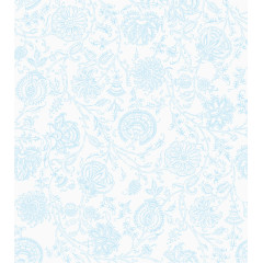 矢量蓝色花朵底纹