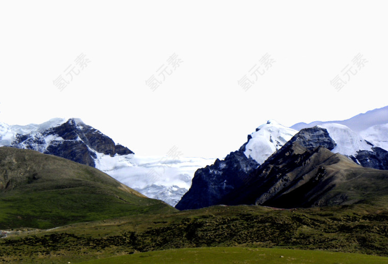 旅游景区念青唐古拉山